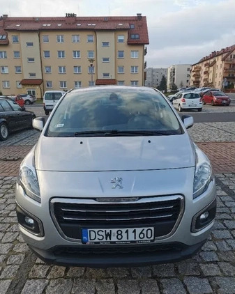 Peugeot 3008 cena 29900 przebieg: 236000, rok produkcji 2014 z Świebodzice małe 56